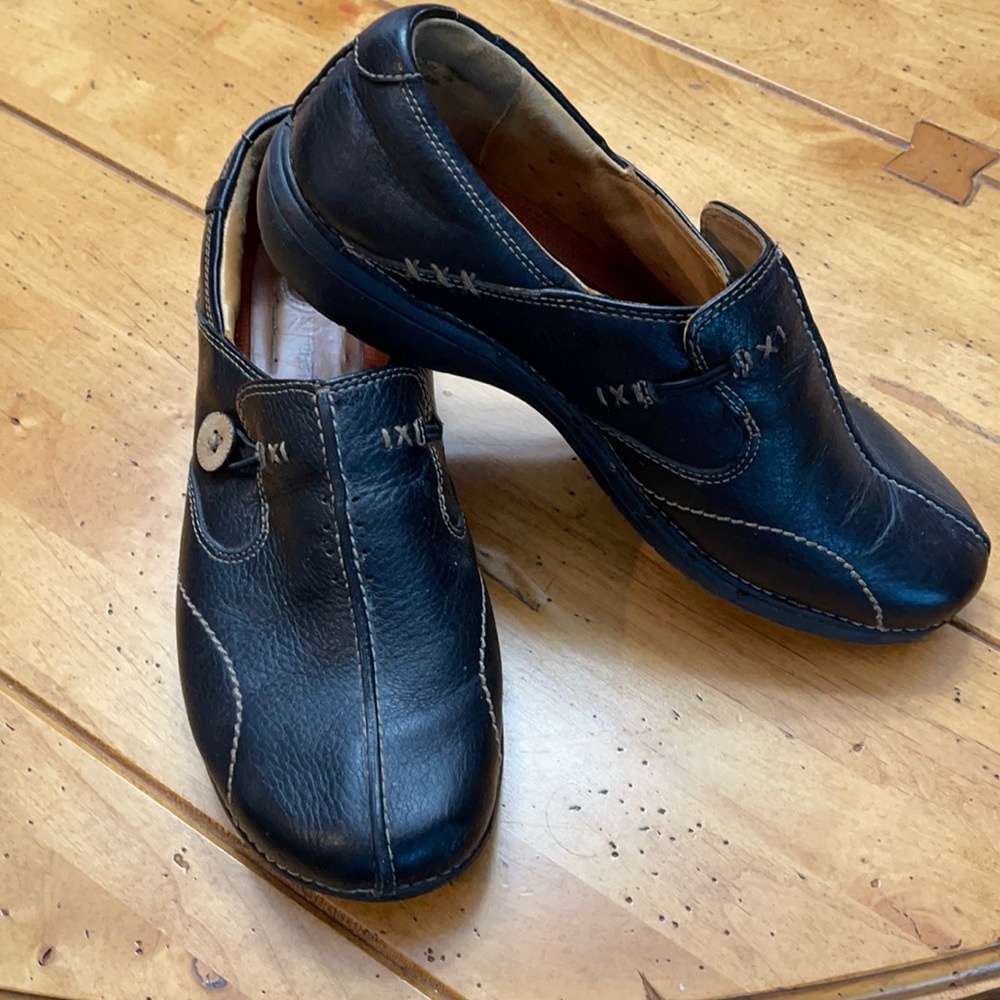 Clarks Black Loafer